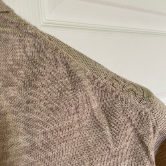 Machine Washable 80 Merino 20 Nylon Polo Sweater - Picture 5 of 5